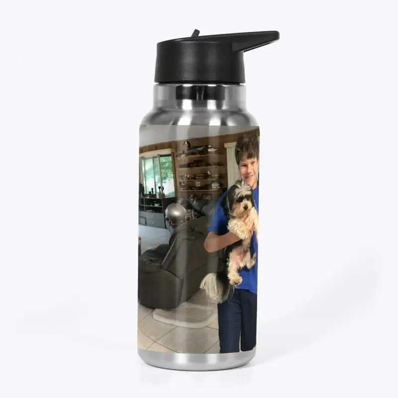 milo bass rush water bottle 